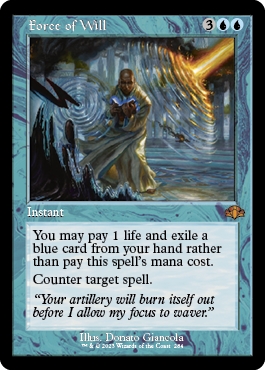 Force of Will Dominaria Remastered Retro Frame